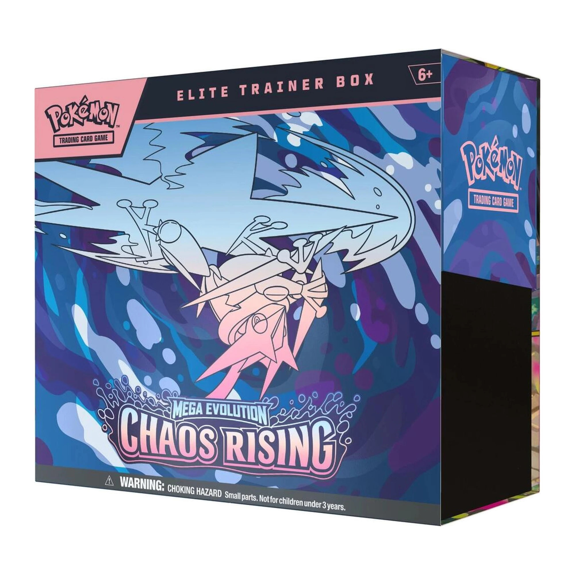 Sealed Pokémon TCG Chaos Rising Elite Trainer Box, English elite trainer box